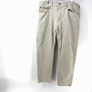 Levis 502 Jeans Straight leg Mens 36x32 Beige Denim‎